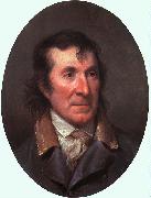 Charles Wilson Peale Portrait of Gilbert Stuart oil painting on canvas